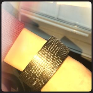 Gold cuff bracelet from Talbots